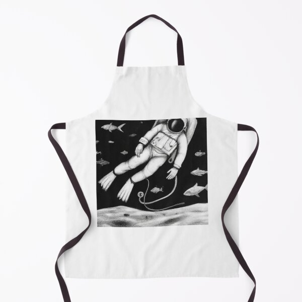 Aperçu de l'œuvre Charcoal Astronaut - Ocean créée et vendue par BEACREATIVE02.