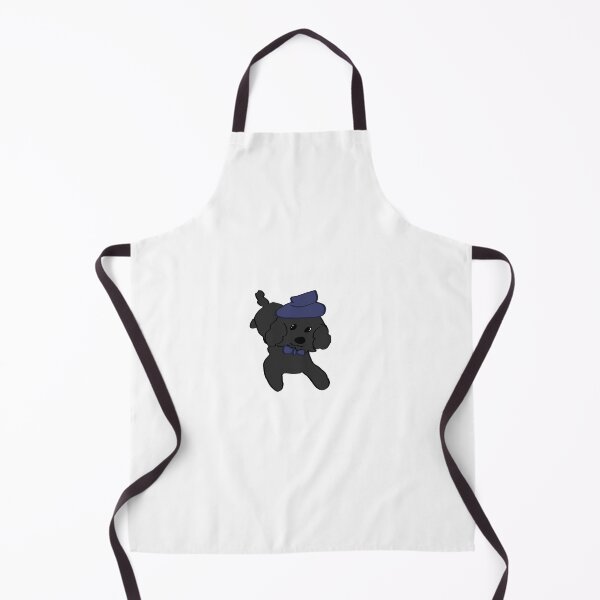 Item preview, Little black happy dog designed and sold by Reece3645.