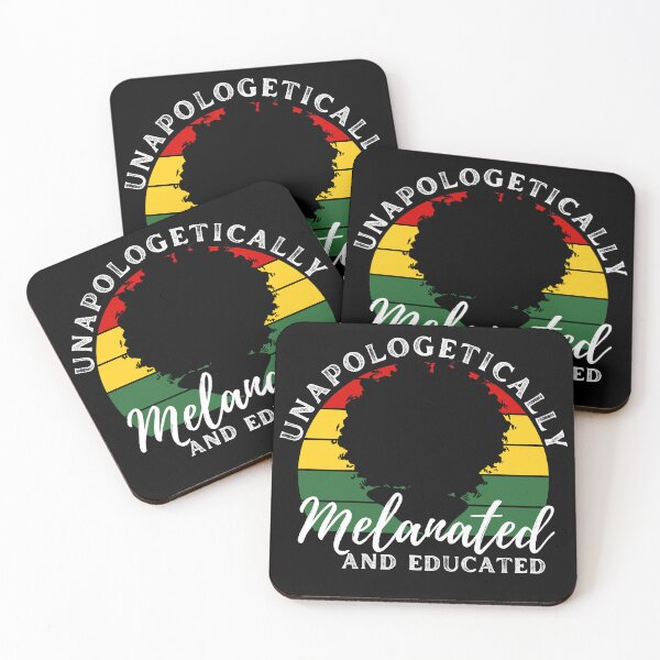 Item preview, Unapologetically Melanated And Educated. Black Pride, Juneteenth, Black History Month designed and sold by ImaginedCo.