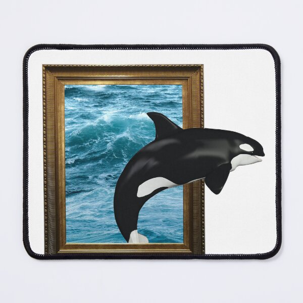 Item preview, Dolphin in frame with 3D effect designed and sold by borabiii.