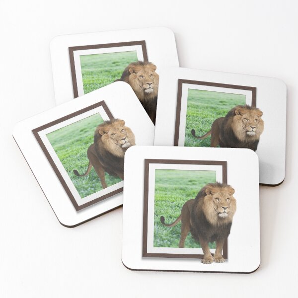 Item preview, Lion in frame with 3D effect designed and sold by borabiii.