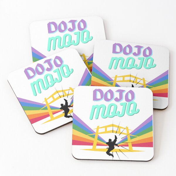 Item preview, Dojo Mojo Rainbow Power Black Kick designed and sold by Dojo Dogster.