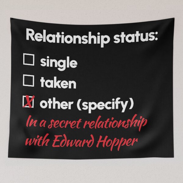 Item preview, Edward Hopper - Relationship 2 designed and sold by 2Girls1Shirt.