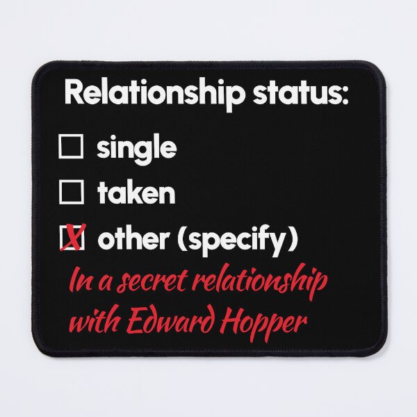 Item preview, Edward Hopper - Relationship 2 designed and sold by 2Girls1Shirt.