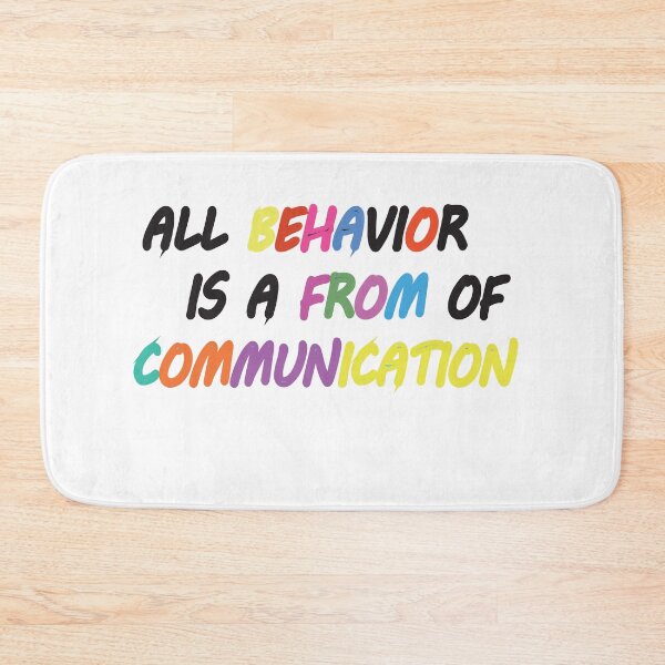 Item preview, All Behavior Is A Form Of Communication, Applied Behavior Analysis, Bcba Gift, Aba Therapy Gift ,Social Worker Mom designed and sold by artzaka.