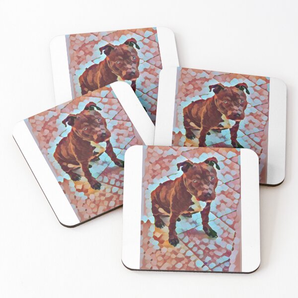 Item preview, Duke the Pitty designed and sold by laradeena.