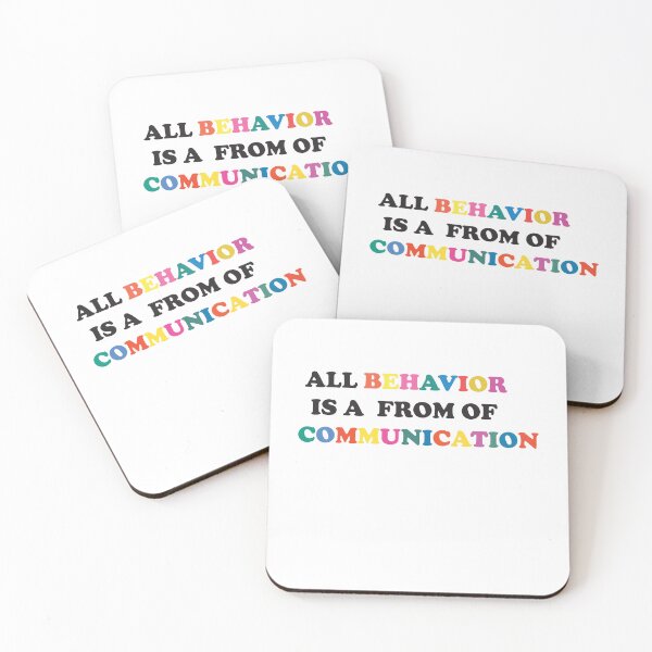 Item preview,  All Behavior Is A Form Of Communication, Applied Behavior Analysis, Bcba Gift, Aba Therapy Gift ,Social Worker Mom designed and sold by artzaka.