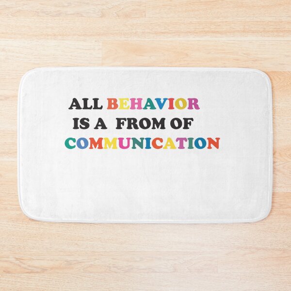 Item preview,  All Behavior Is A Form Of Communication, Applied Behavior Analysis, Bcba Gift, Aba Therapy Gift ,Social Worker Mom designed and sold by artzaka.