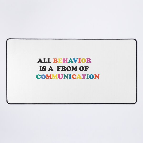 Item preview, All Behavior Is A Form Of Communication, Applied Behavior Analysis, Bcba Gift, Aba Therapy Gift ,Social Worker Mom designed and sold by artzaka.