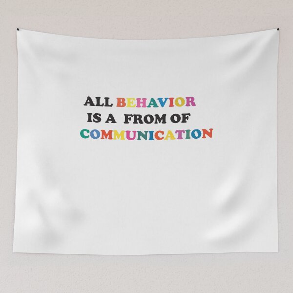 Item preview,  All Behavior Is A Form Of Communication, Applied Behavior Analysis, Bcba Gift, Aba Therapy Gift ,Social Worker Mom designed and sold by artzaka.
