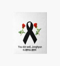 You did well, Jonghyun Art Board