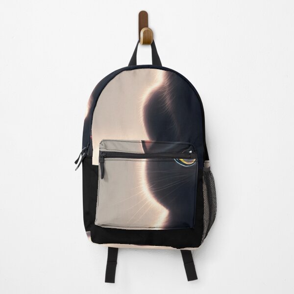 Item preview, Black cat, Illustration of adorable kitten with nice fur and funny face expressions created with Generative AI technology designed and sold by outsiderzone.