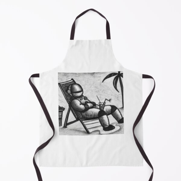 Aperçu de l'œuvre Charcoal Astronaut - Tropics créée et vendue par BEACREATIVE02.