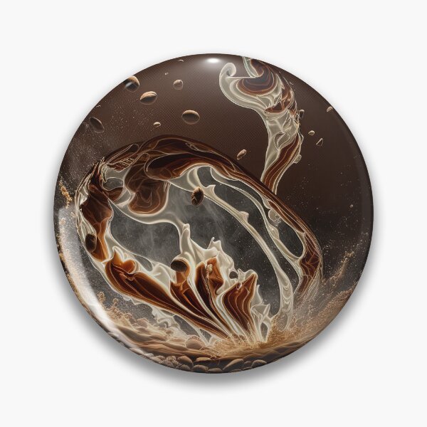 Item preview, Coffee splash artwork - lighting and splash wallart, printart, canvas and poster 07 designed and sold by jetaiart.