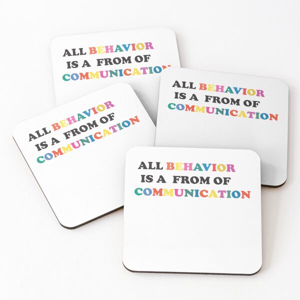 Item preview,   All Behavior Is A Form Of Communication, Applied Behavior Analysis, Bcba Gift, Aba Therapy Gift ,Social Worker Mom designed and sold by artzaka.