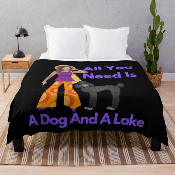 Item preview, All You Need Is A Dog And A Lake designed and sold by Eighty6ix.
