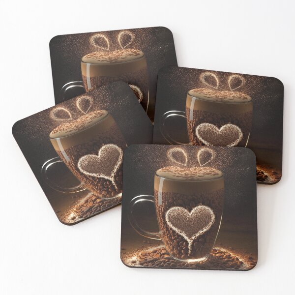Item preview, Coffee splash artwork - lighting and splash wallart, printart, canvas and poster 09 designed and sold by jetaiart.