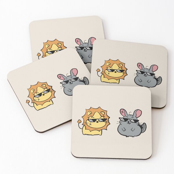 Item preview, lion and chinzhilla designed and sold by Pinu92.