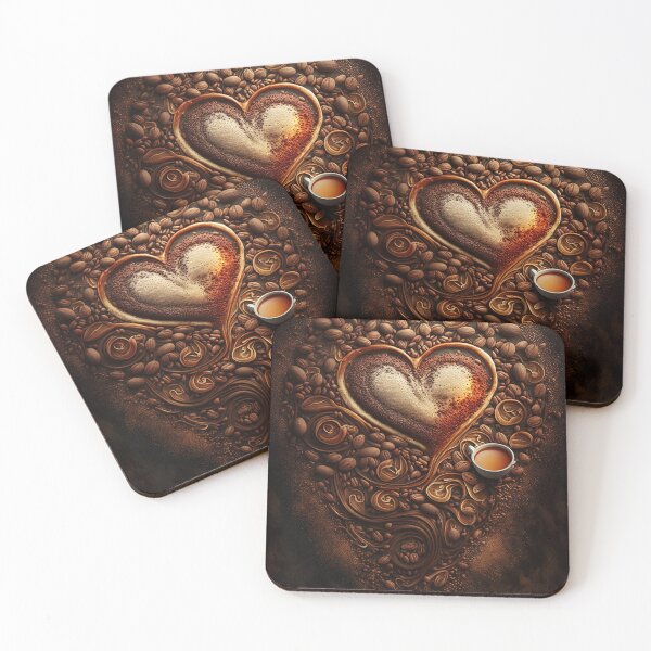 Item preview, Coffee splash artwork - lighting and splash wallart, printart, canvas and poster 11 designed and sold by jetaiart.