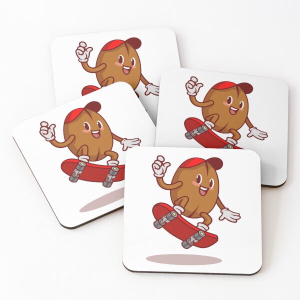 Item preview, Coffee bean cartoon character designed and sold by Tony J.