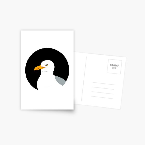 Item preview, Annoyed Seagull in Circle designed and sold by You Store.