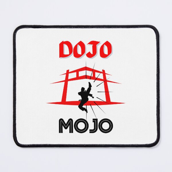 Item preview, Dojo Mojo Black Power Kick Red designed and sold by Dojo Dogster.