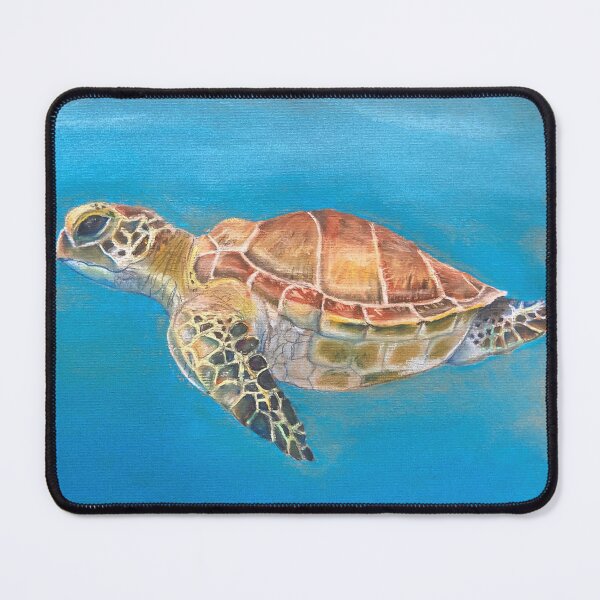 Item preview, Sea Turtle Pastel Drawing designed and sold by Kimspiration.
