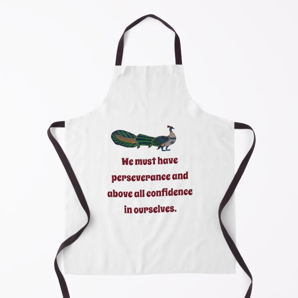 Item preview, We Must Have Perseverance - Confidence Quote designed and sold by CrankyOldDude.