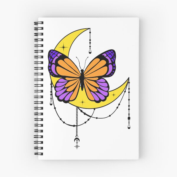Item preview, Celestial Butterfly Moon designed and sold by Blok45.
