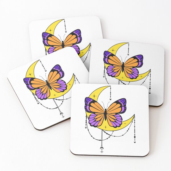 Item preview, Celestial Butterfly Moon designed and sold by Blok45.