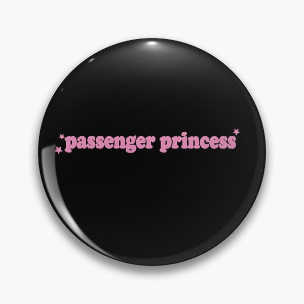 Item preview,  Passenger Princess Car Mirror Decal, Car Mirror Sticker, Rear View Mirror Sticker, designed and sold by artzaka.