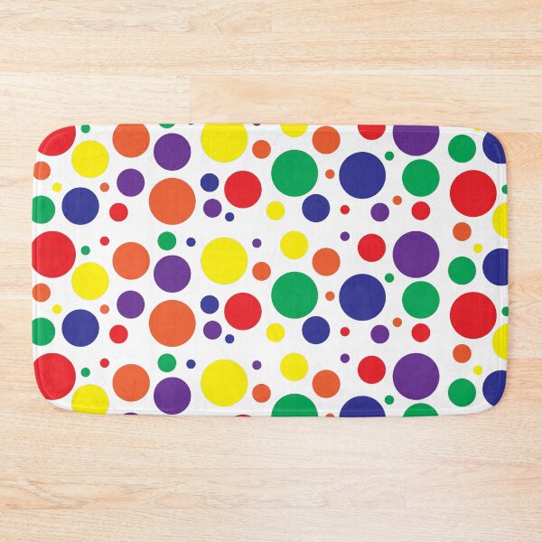 Item preview, Rainbow Polka Dots designed and sold by Colin Polley.