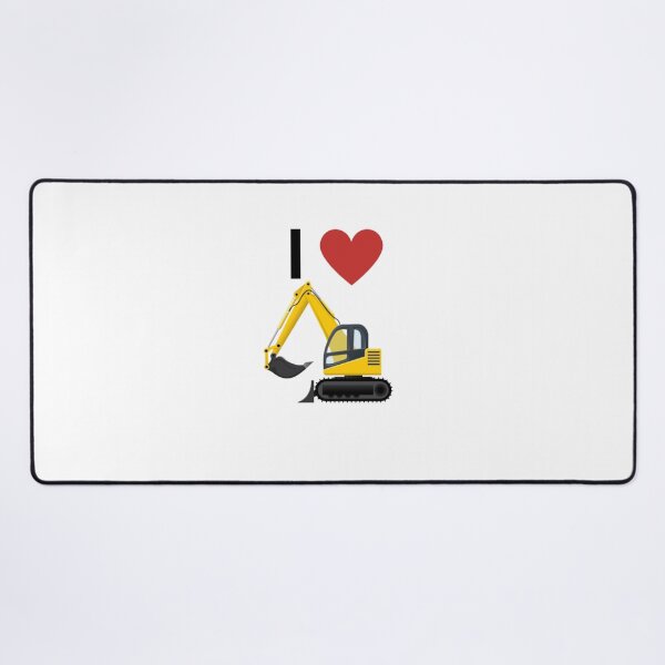 Item preview, I love excavators - excavators lover designed and sold by funkyfreshfinds.