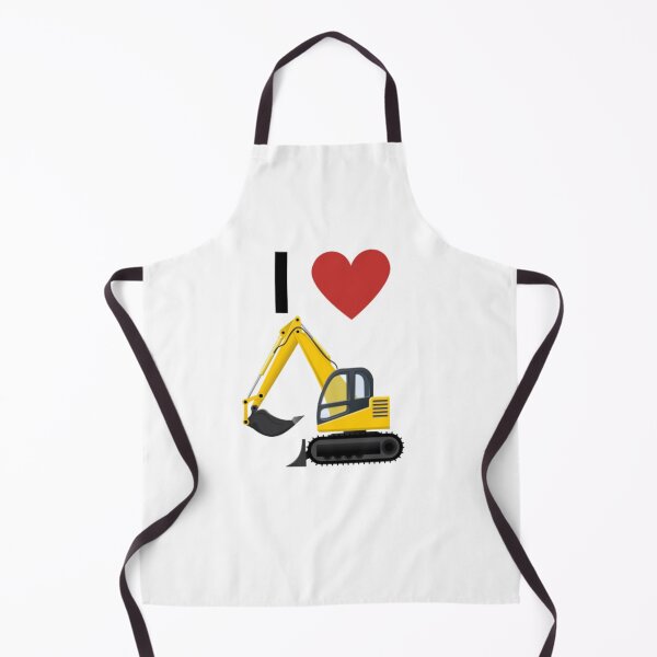 Item preview, I love excavators - excavators lover designed and sold by funkyfreshfinds.
