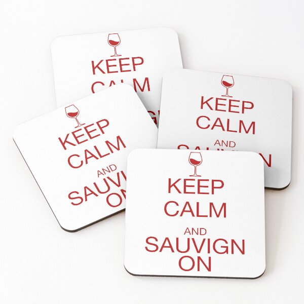 Item preview, Keep Calm Sauvignon Red designed and sold by MalakianArt.