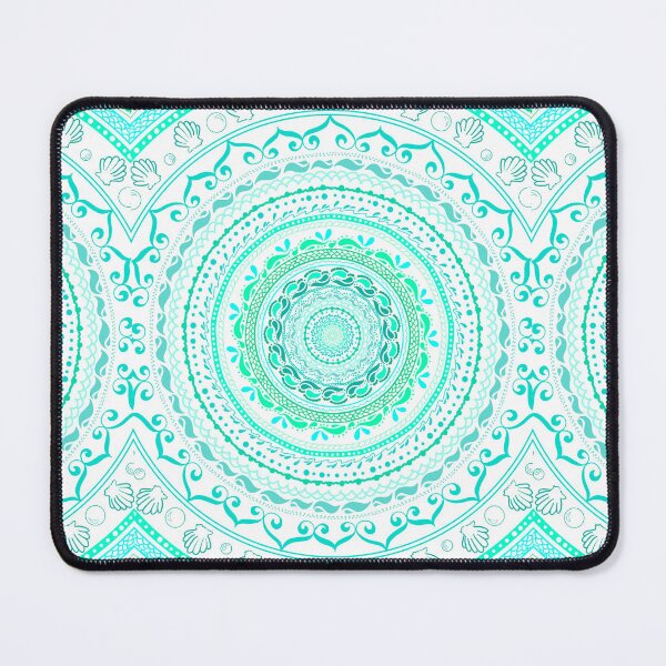 Item preview, Mandala Turquoise designed and sold by Redfoxart21.
