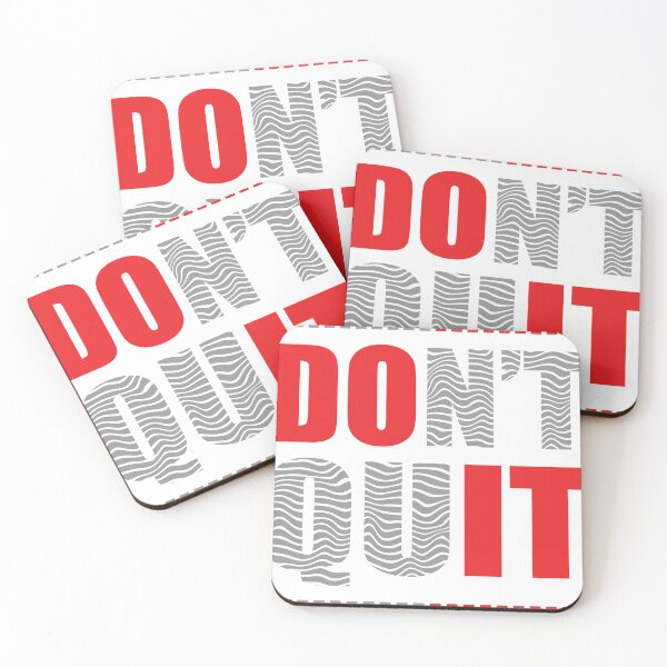 Item preview, Don't Quit quote  designed and sold by Piyush Malvi.