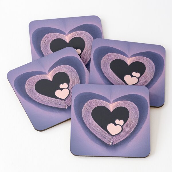 Item preview, Cute Purple Heart designed and sold by Digiheart.