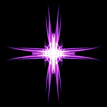 Artwork thumbnail, purple cross by Meo Design