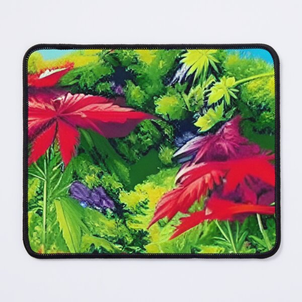 Item preview, Beautiful Popart Trippy Red & Greenery designed and sold by ShopSunday.