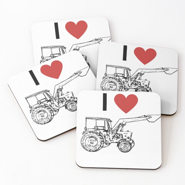 Item preview, I love tractors - farmer tractor lover designed and sold by funkyfreshfinds.
