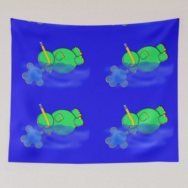 Item preview, ,snorkelling whobbly blob designed and sold by gruntpig.
