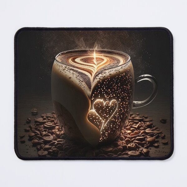 Item preview, Coffee splash artwork - lighting and splash wallart, printart, canvas and poster 12 designed and sold by jetaiart.