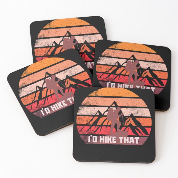 Item preview, I'd Hike That, Adventure Outdoors, Hiking Lover, Mountains, Rambling  designed and sold by Cheffsspecials.