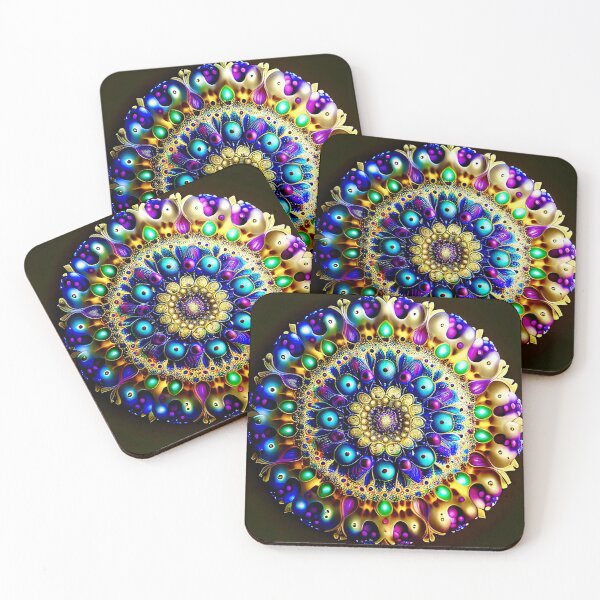 Item preview, Purple Mandala Art designed and sold by Psychedelic-Sap.