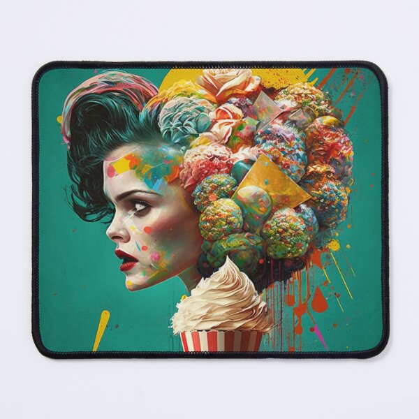 Item preview, Ice Cream Lady designed and sold by Digital-Space.