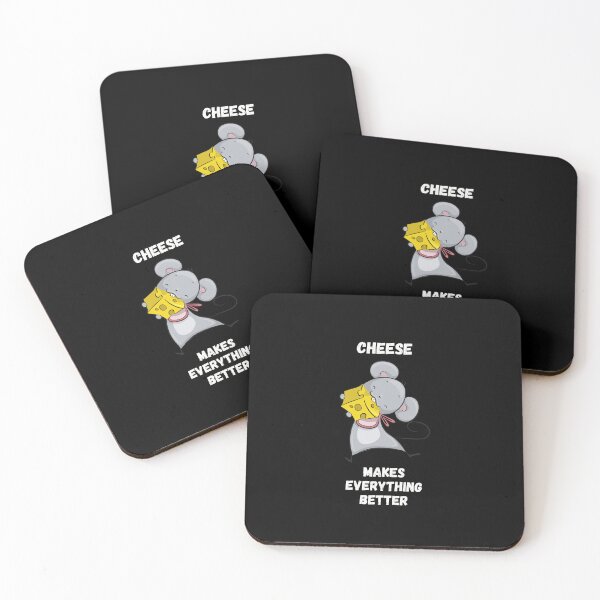 Item preview, Cheese Makes Everything Better For Mouse Lovers designed and sold by Geek Stuff.