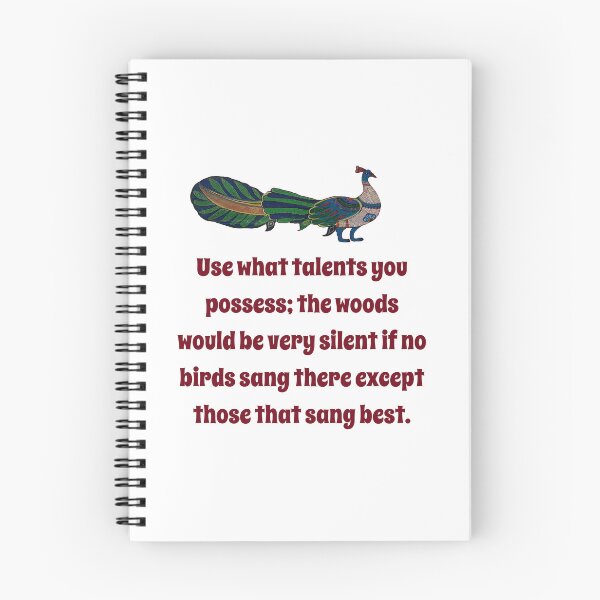 Item preview, Use What Talents You Possess - Confidence Quote designed and sold by CrankyOldDude.
