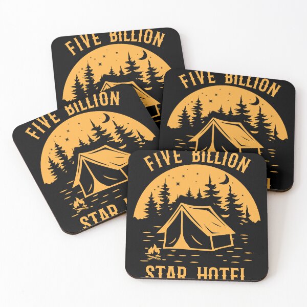 Item preview, Five Billion Star Hotel, Camping,  Explore, Adventure Outdoors, Hiking Lover, Mountains, Rambling  designed and sold by Cheffsspecials.