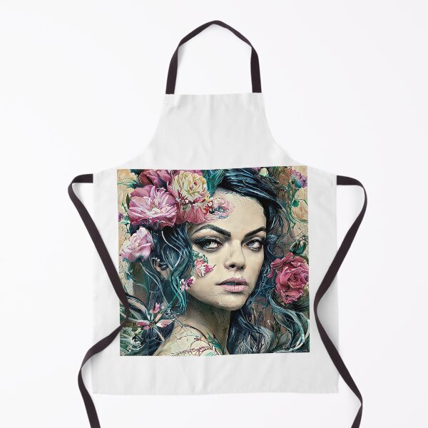 Item preview, Mila and flowers designed and sold by bogfl.